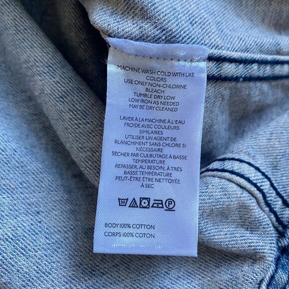 Free People Overall Smock Mini Dress - Picture 9 of 9